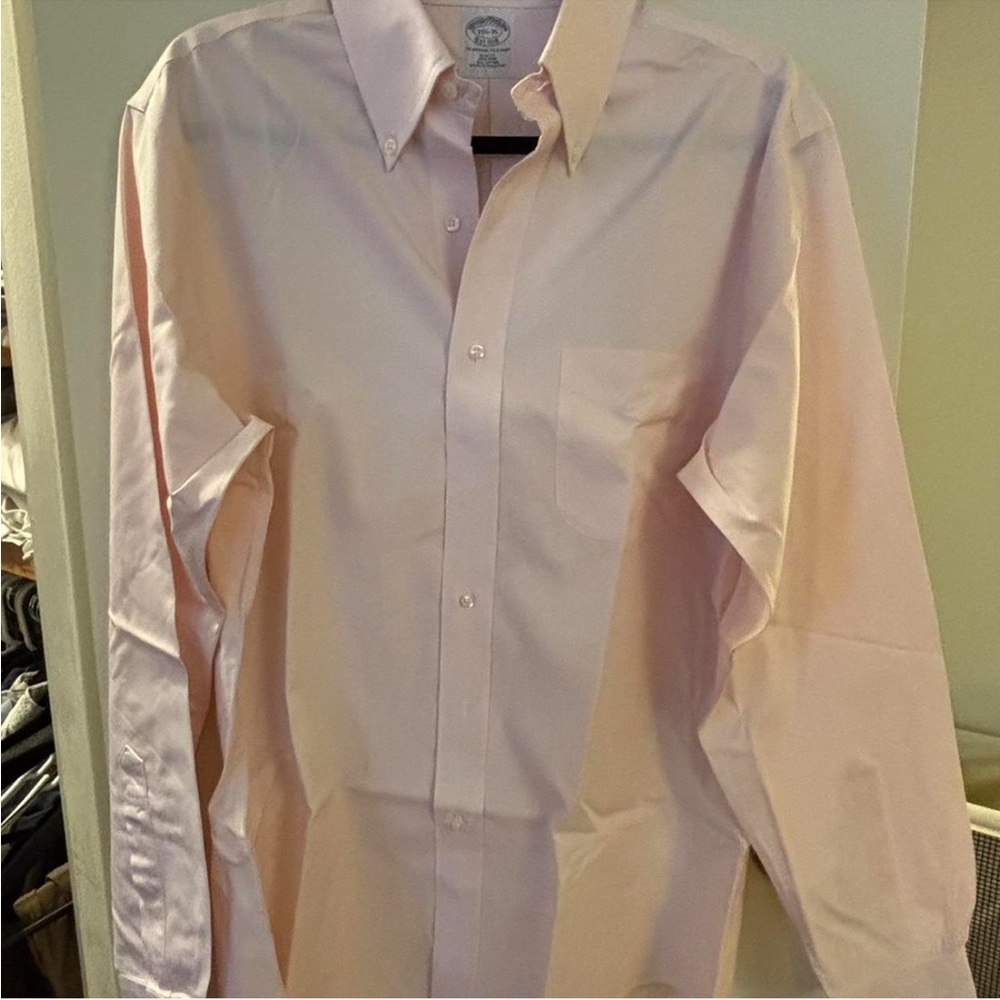 Brooks Brothers Light Pink Dress Shirt